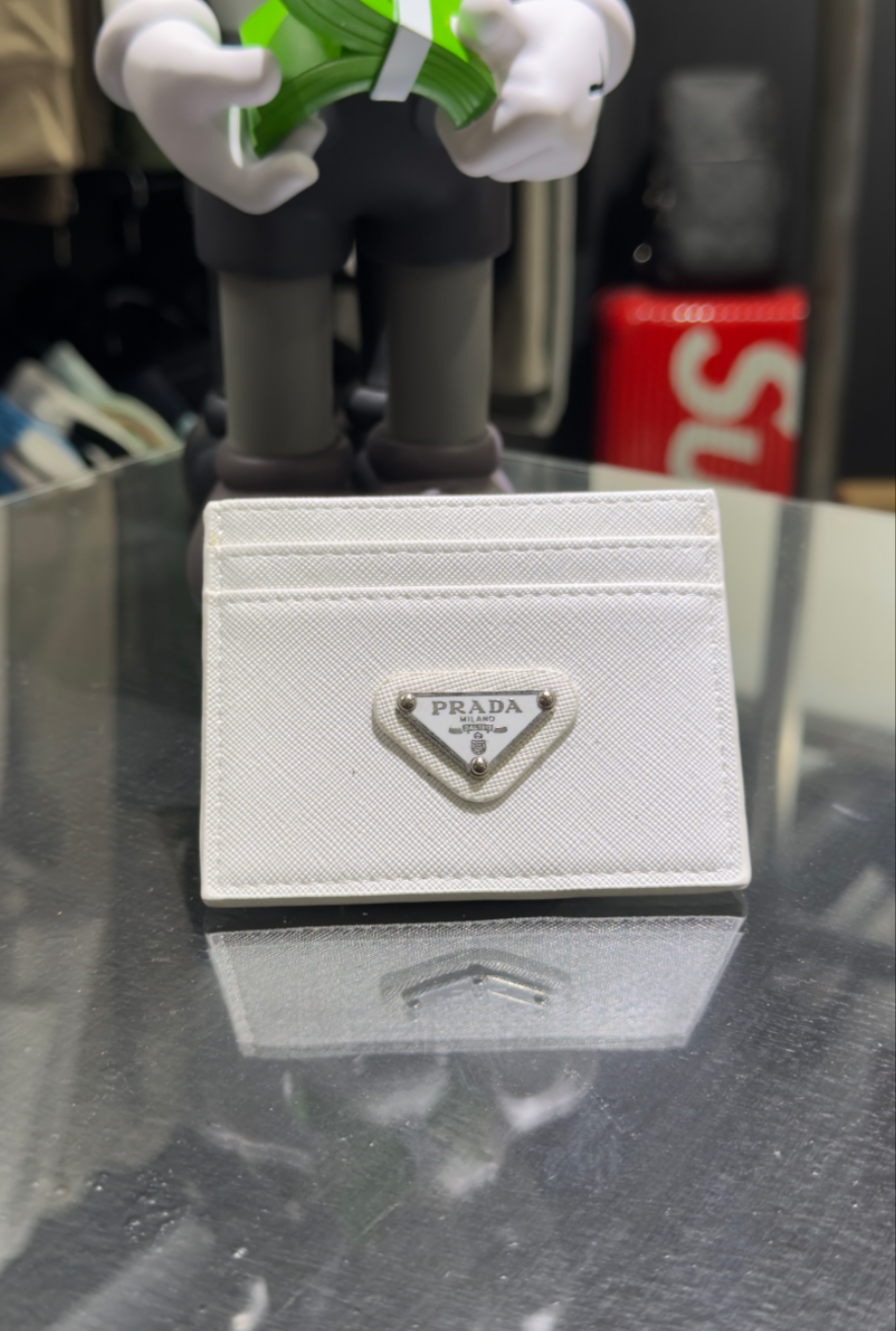Prada Tarjetero Prada blanco — Tarjeteros