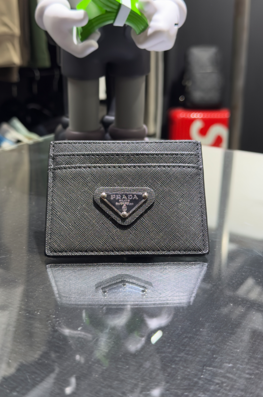 Prada Tarjetero Prada negro — Tarjeteros
